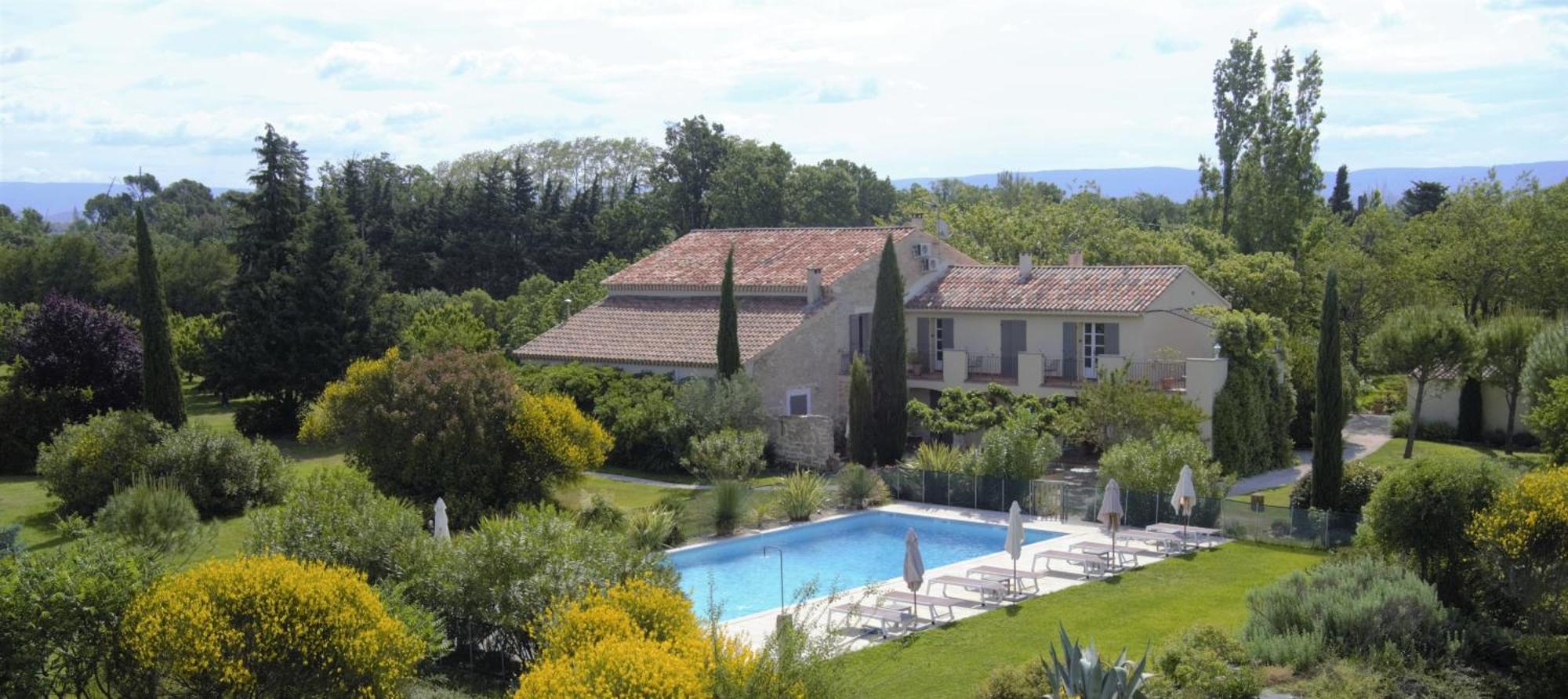 Bed and Breakfast Mas Les Fleurs D'Hilaire Monteux Exterior foto
